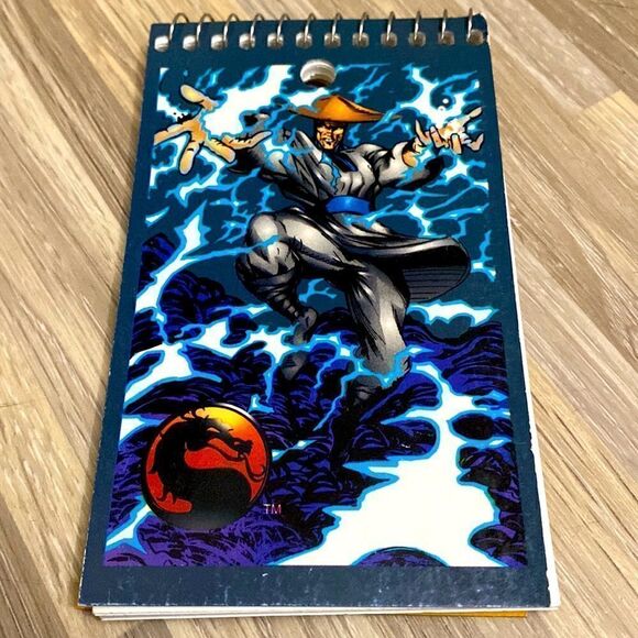 Mortal Kombat action Figures 90’s notepad comic art wall art cartoon display - Picture 2 of 8